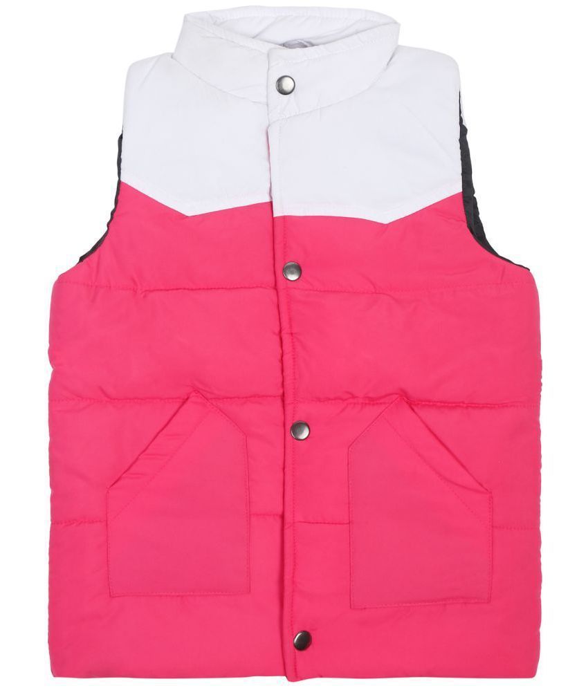 Fire Storm - Pink Polyester Boys Puffer Jacket ( Pack of 1 )