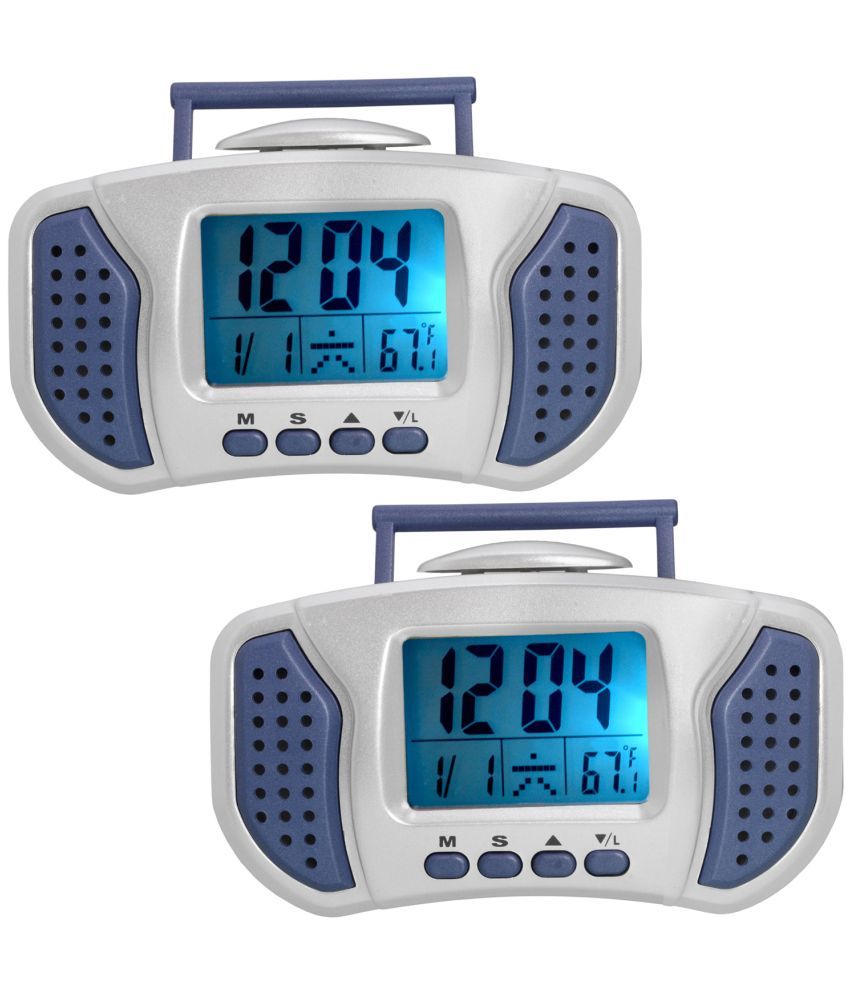     			JMALL Digital Table Alarm Clock - Pack of 2