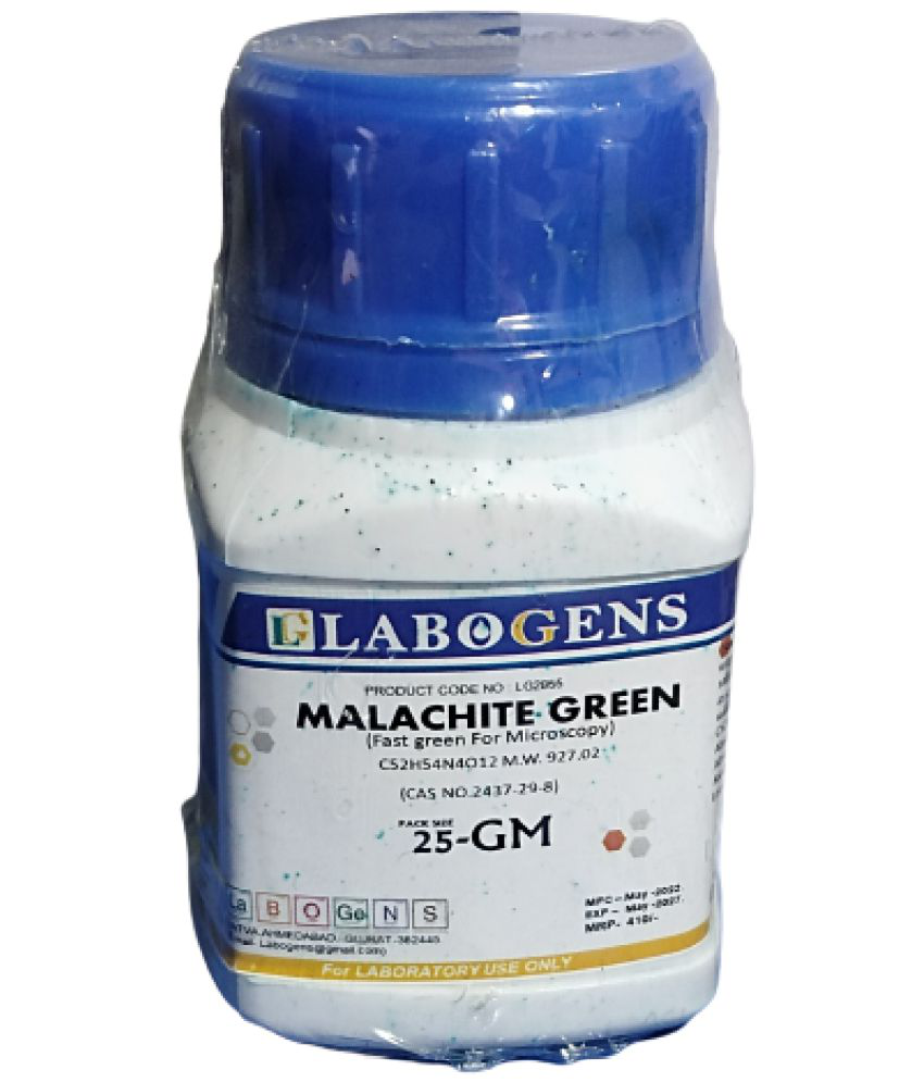     			MALACHITE GREEN 25GM