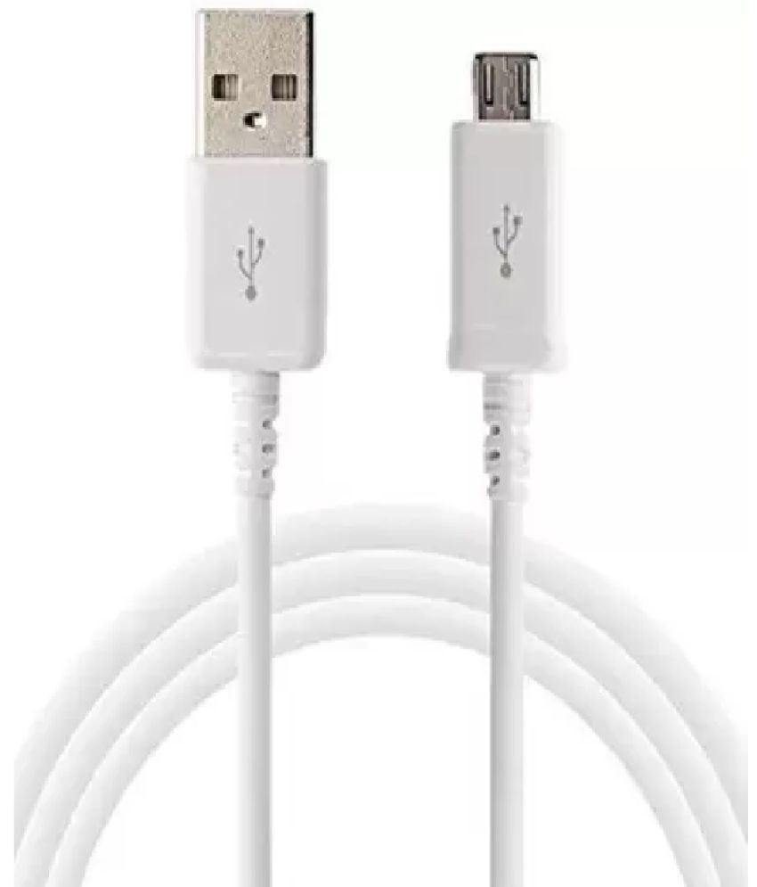     			Syska - White 2.1A Micro USB Cable 1.2 Meter