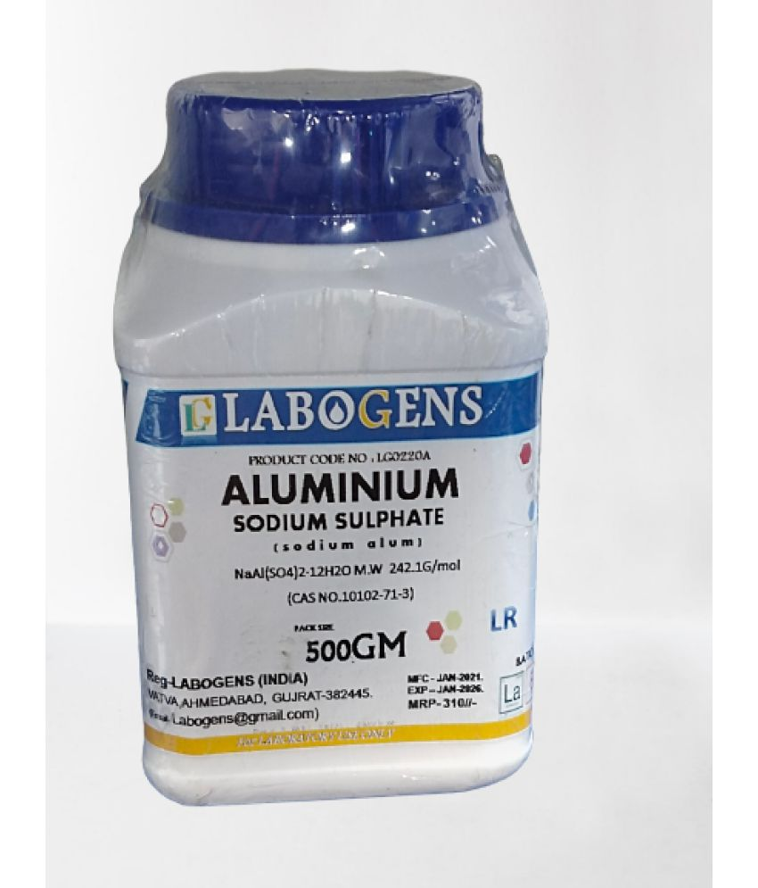     			ALUMINIUM POTASIUM  SULPHATE  500GM