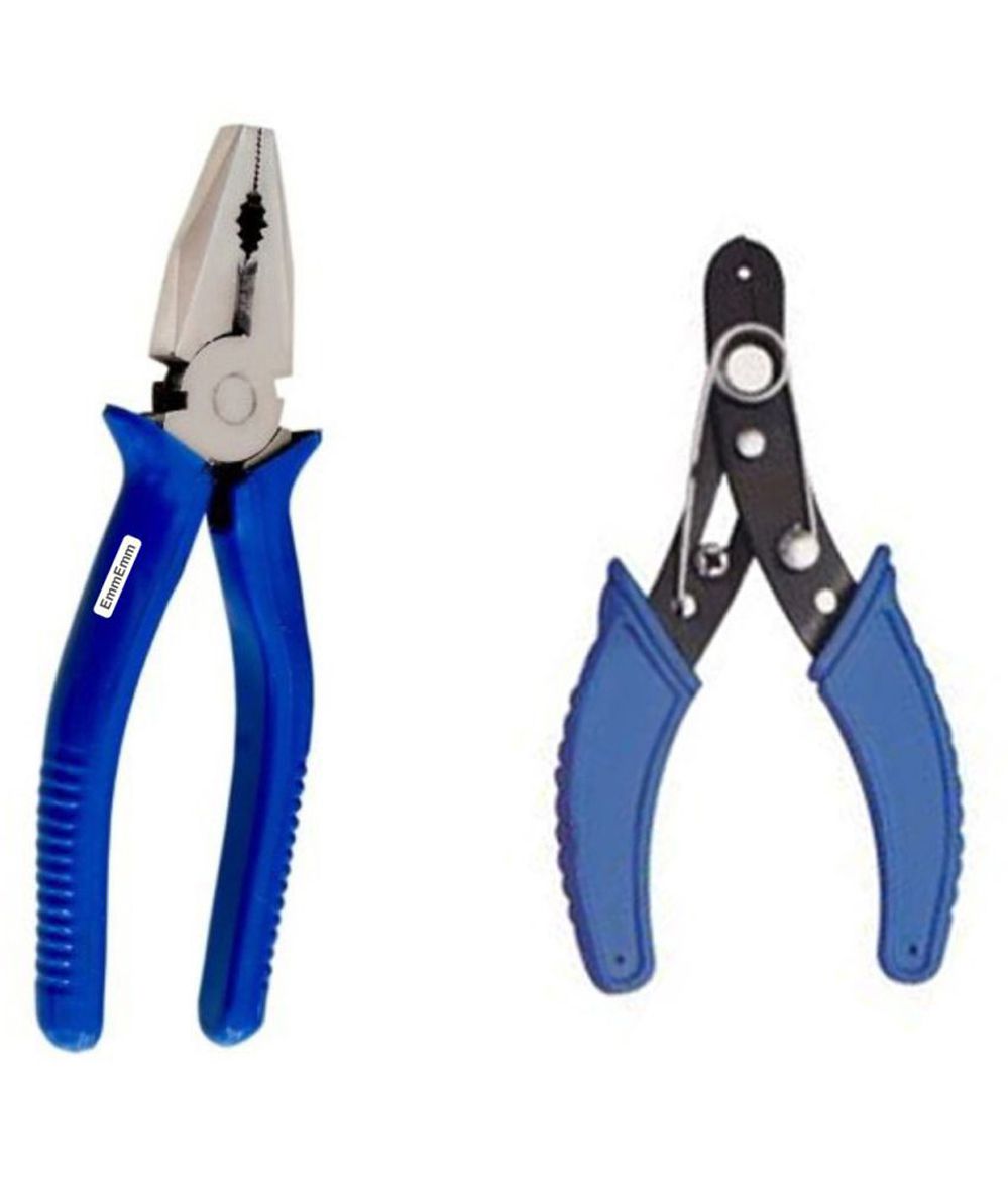     			EmmEmm Tools Combo of 8" Combination Plier & 6" Wire/Cable Cutter