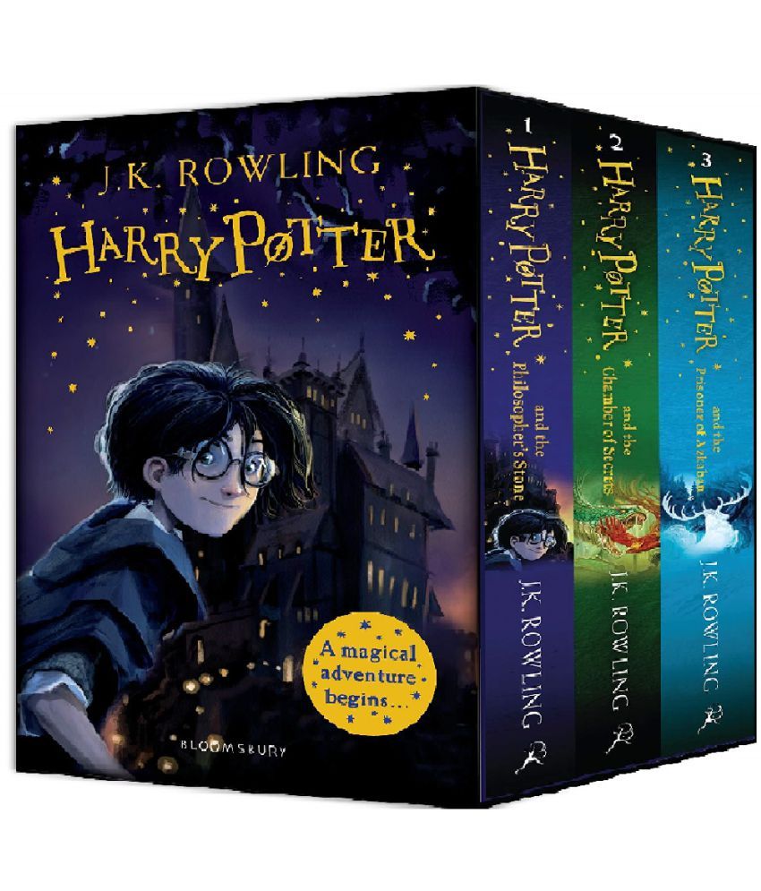     			Harry Potter 1-3 Box Set: A Magical Adventure Begins Paperback – 31 October 2019