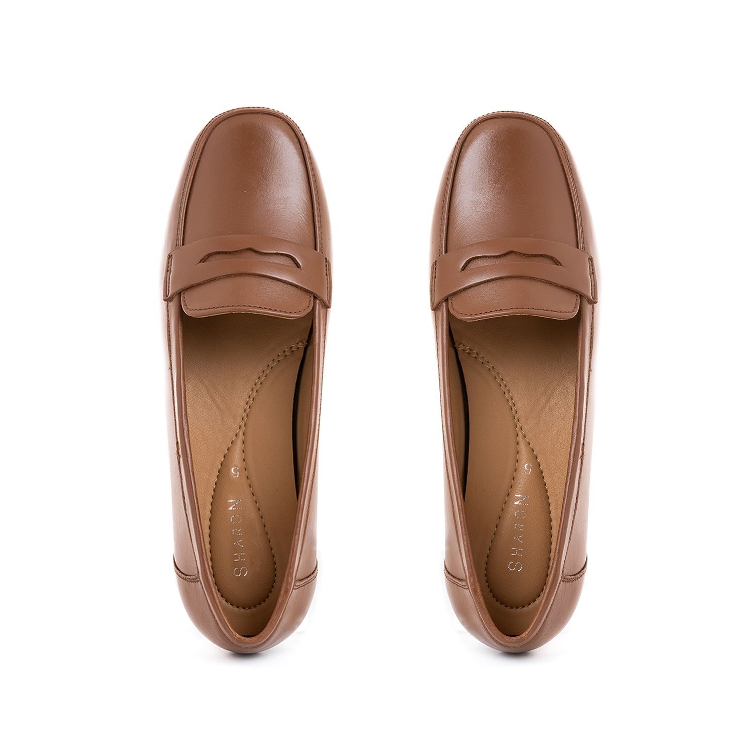     			Khadim's - Brown Women's Loafers