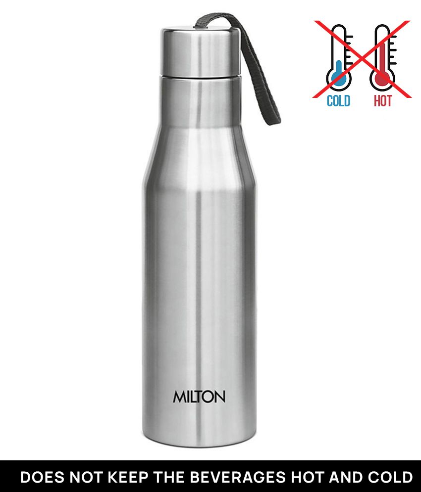     			Milton Super 1000 Single Wall Stainless Steel Bottle, 1000 ml, 1 Piece, Silver | 100% Leak Proof | Office Bottle | Gym Bottle | Home | Kitchen | Hiking | Treking Bottle | Travel Bottle