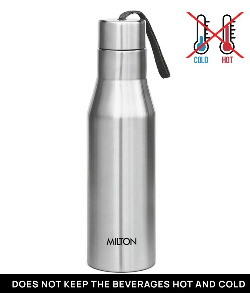     			Milton Super 750 Single Wall Stainless Steel Bottle, 650 ml, 1 Piece, Silver