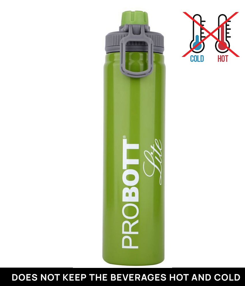     			Probott PL 1000-02 Green 1000 mL Steel Water Bottle set of 1