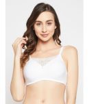 Clovia - White Cotton Non Padded Women's Everyday Bra ( Pack of 1 )