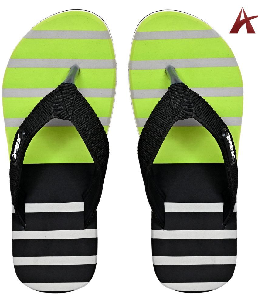     			Altek - Green Men's Thong Flip Flop