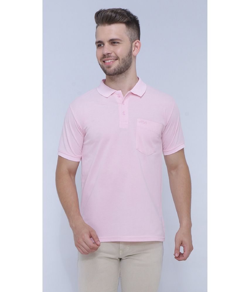     			Neo Garments - Light Pink Cotton Regular Fit Men's Polo T Shirt ( Pack of 1 )