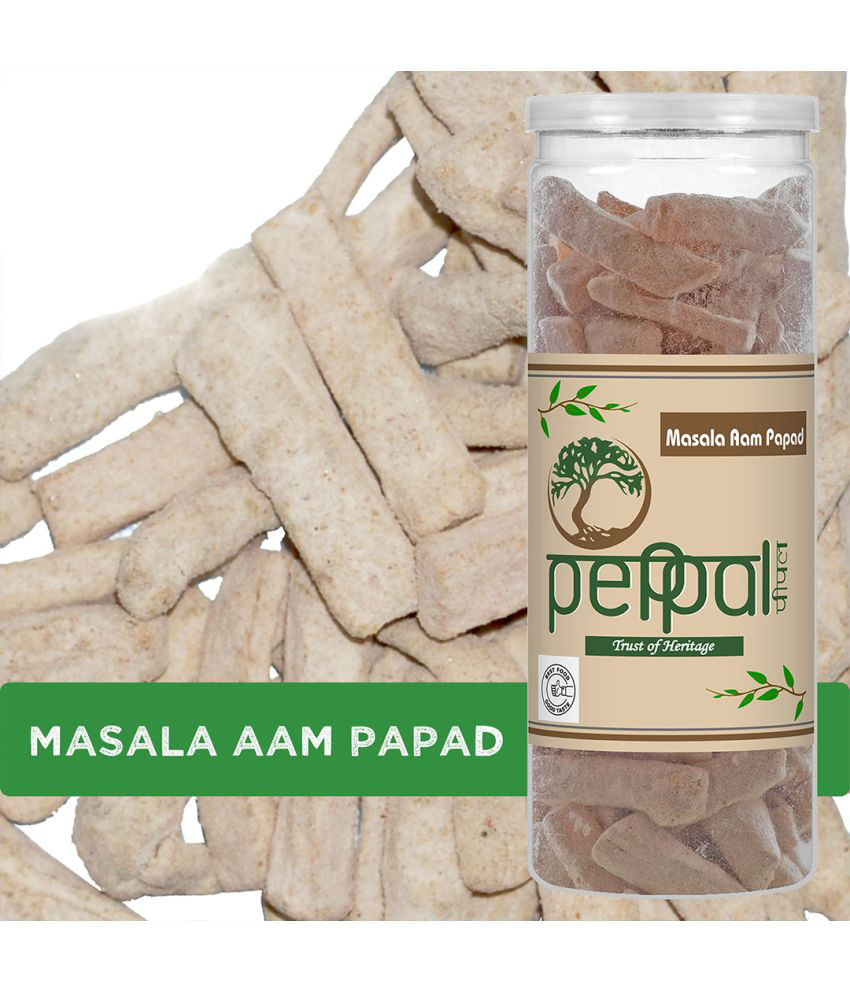     			Peppal Aam Papad Mango Slice Mukhwas Candy Drops 150 gm