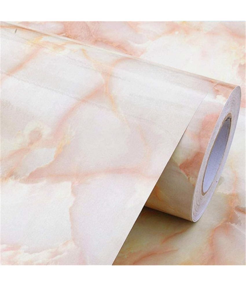     			SRL Kitchen Product - Pink Marble Foil Paper (60*200) Wallpaper ( 60 x 200 ) cm ( Pack of 1 )