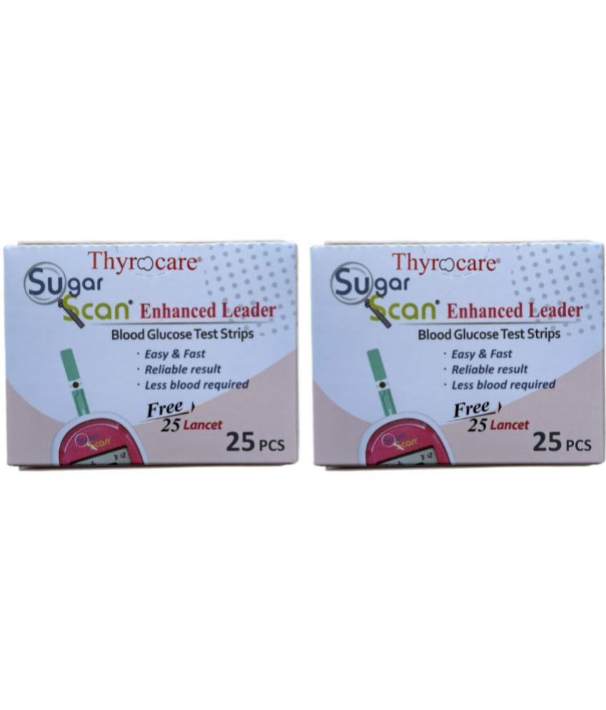     			Thyrocare Sugarscan 50 Strips with 50 Lancets
