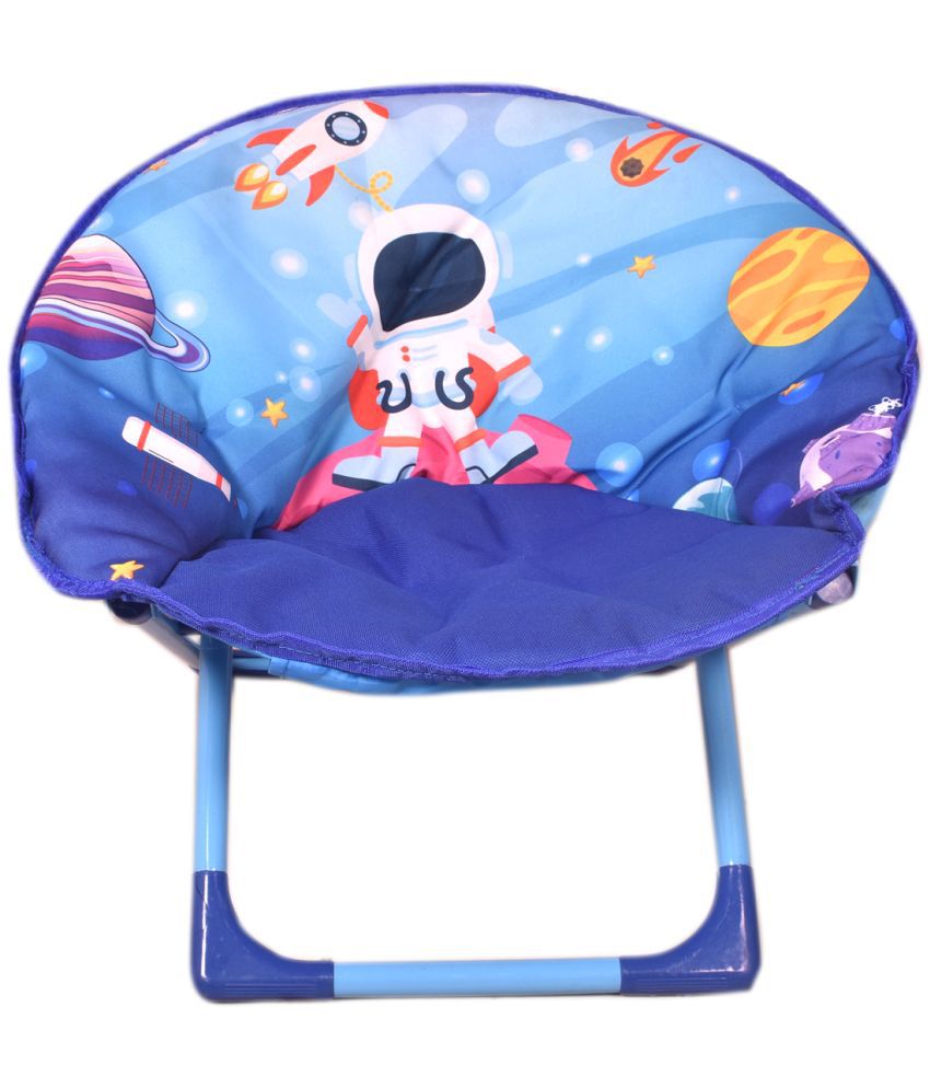     			BURDEN FREE Moon Chair for Kids | Foldable for Easy Transport and Storage for Kids Aged 3 and Up| 52 x 38 x 51 Centimeters9403 (MC SPACE)