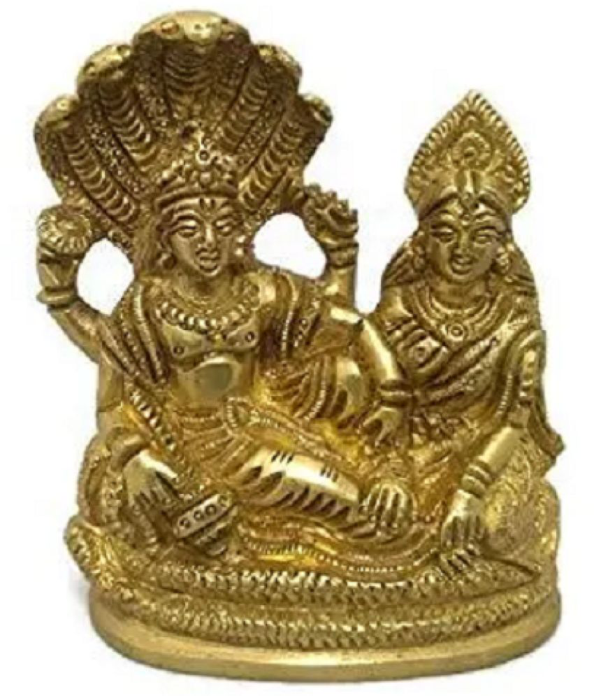     			PAYSTORE - Aluminium Lord Vishnu 7.5 cm Idol