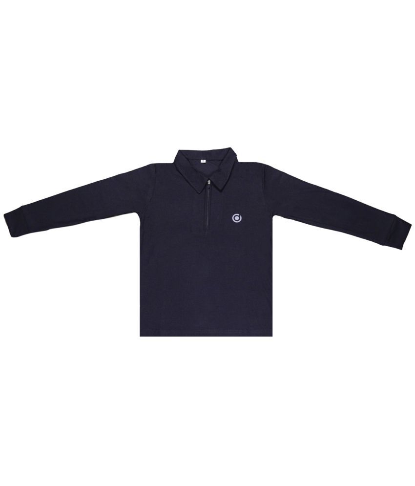 Ayvina - Navy Polyester Boy's T-Shirt ( Pack of 1 )