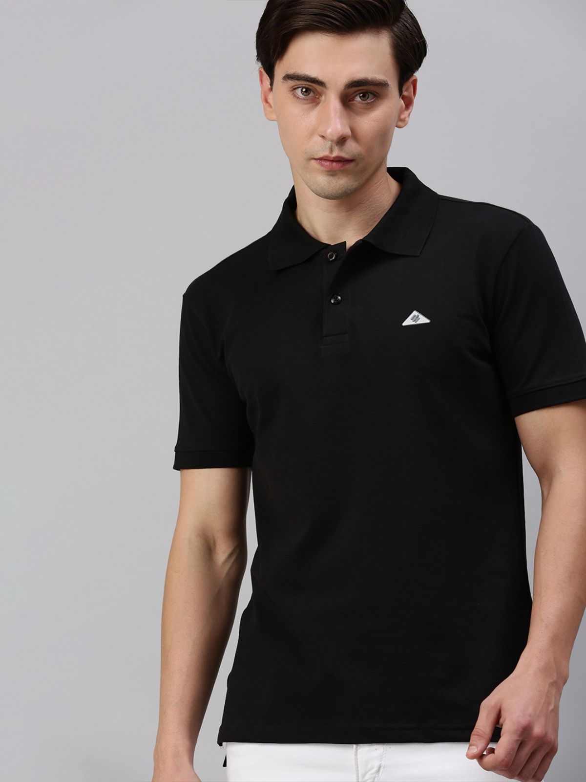     			ONN - Black Cotton Blend Regular Fit Men's Polo T Shirt ( Pack of 1 )