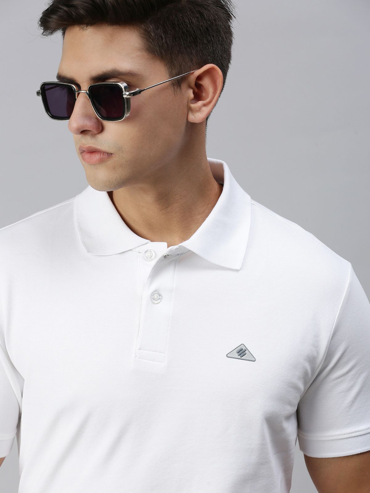     			ONN - White Cotton Blend Regular Fit Men's Polo T Shirt ( Pack of 1 )