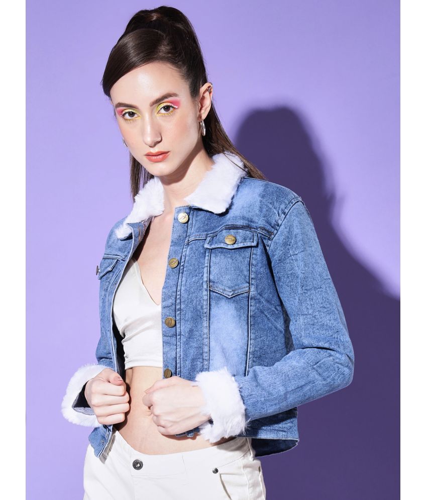     			BuyNewTrend - Denim Blue Jackets Pack of 1