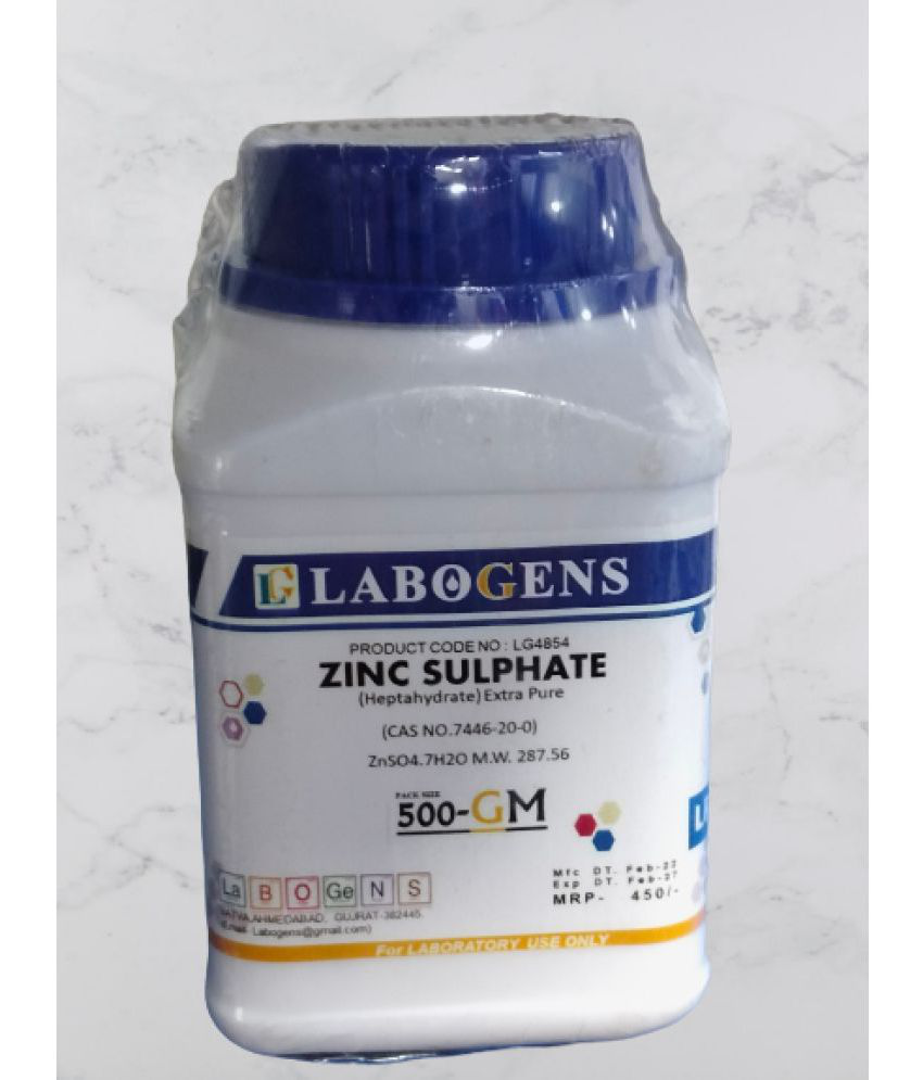     			ZI-NC SUL-PHATE (HEPTAHYDRATE) EXTRA PURE