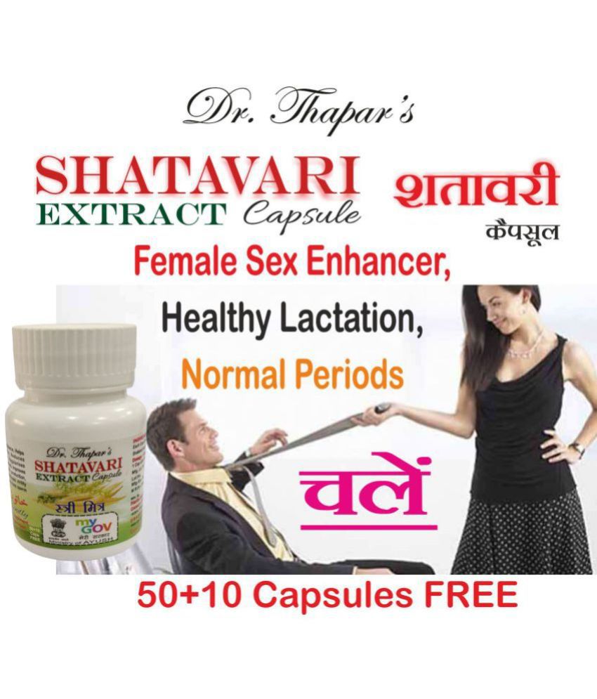     			Dr. Thapar’s SHATAVARI for Female Sex Enhancer, Healthy Lactation, Normal Periods 50+10