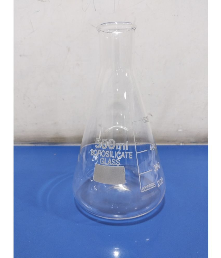     			NARROW MOUTH CONICAL FLASK 500ML (PACK OF 2)