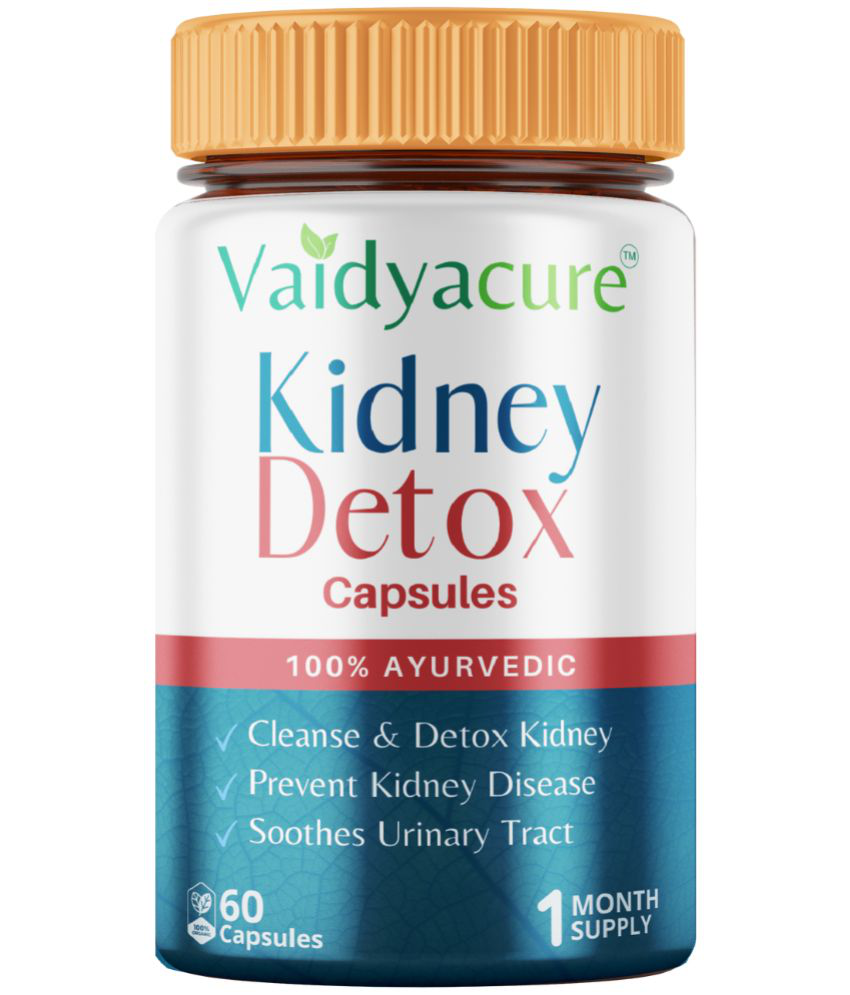     			Vaidyacure Kidney Detox Cleanser Capsule 60 no.s Pack Of 1