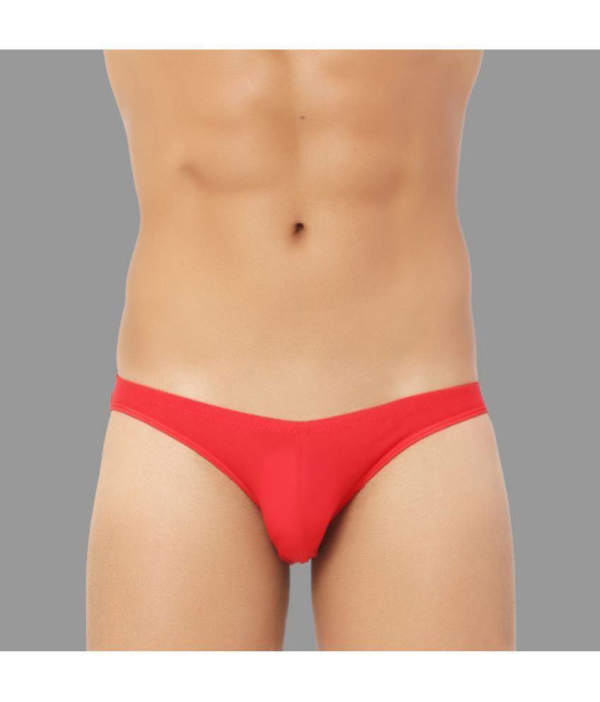     			Bruchi Club Modal Men's Bikini ( Red )