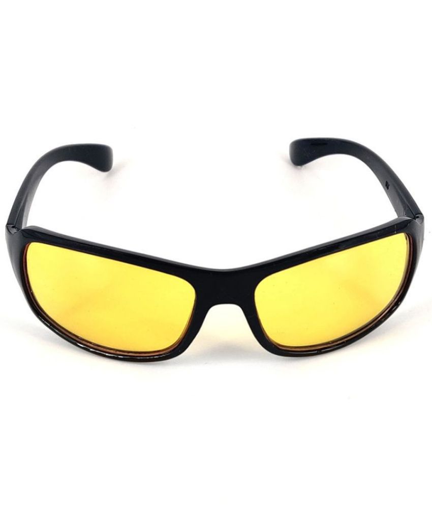     			Kanny Devis - Black Wrap Around Sunglasses ( Pack of 1 )