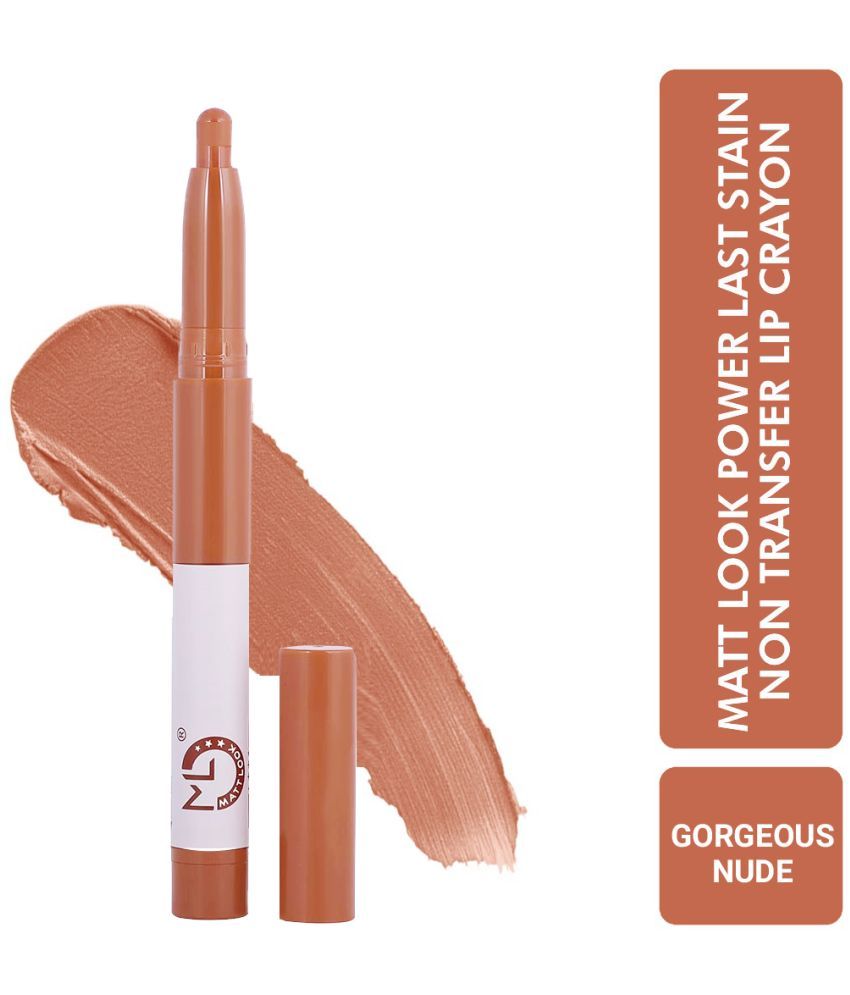     			matt look - Light Nude Matte Lipstick 1.3