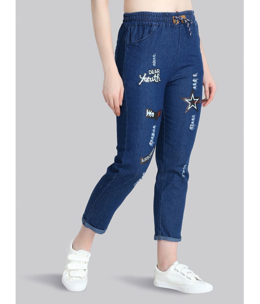 BuyNewTrend - Blue Denim Slim Fit Women's Jeans ( Pack of 1 )
