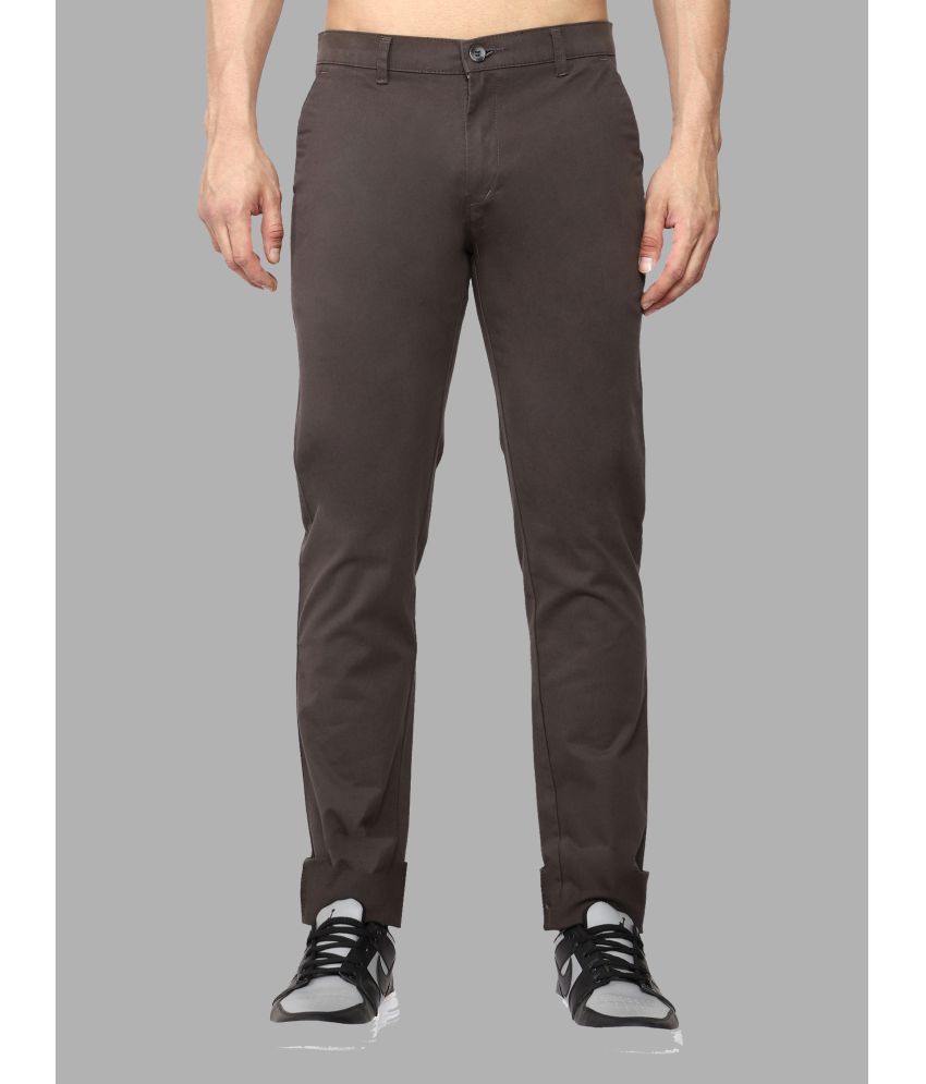     			JB JUST BLACK Dark Grey Regular Chinos ( Pack of 1 )