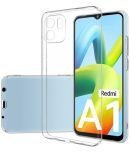 Spectacular Ace - Transparent Silicon Plain Cases Compatible For Xiaomi Redmi A1 ( Pack of 1 )