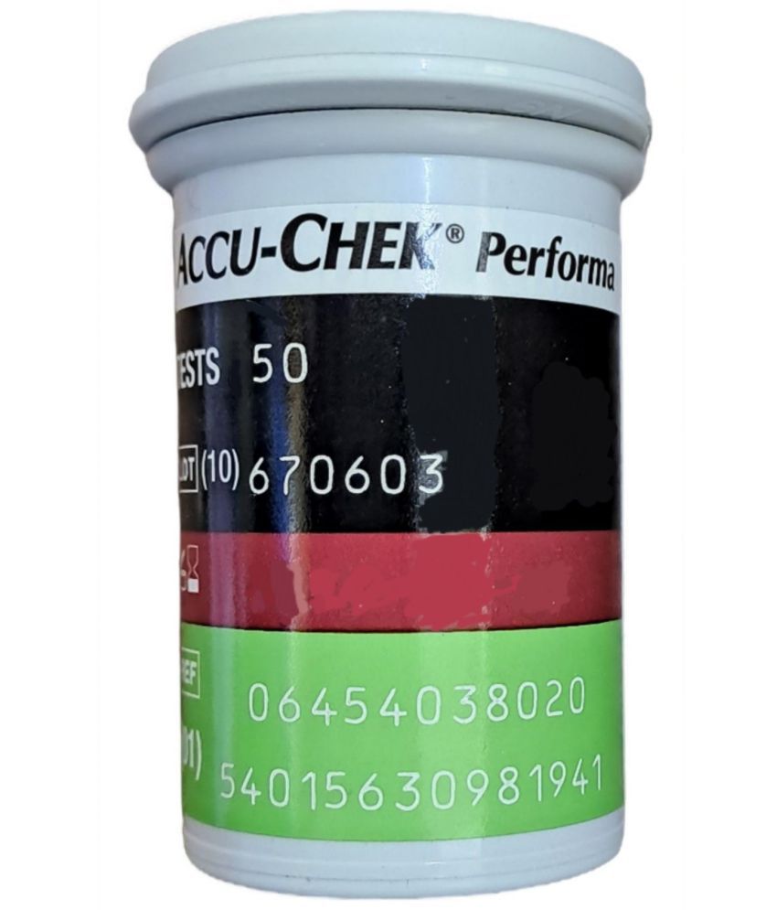 Accu-Chek Performa 50 Sugar Test Strips Expiry March 2024