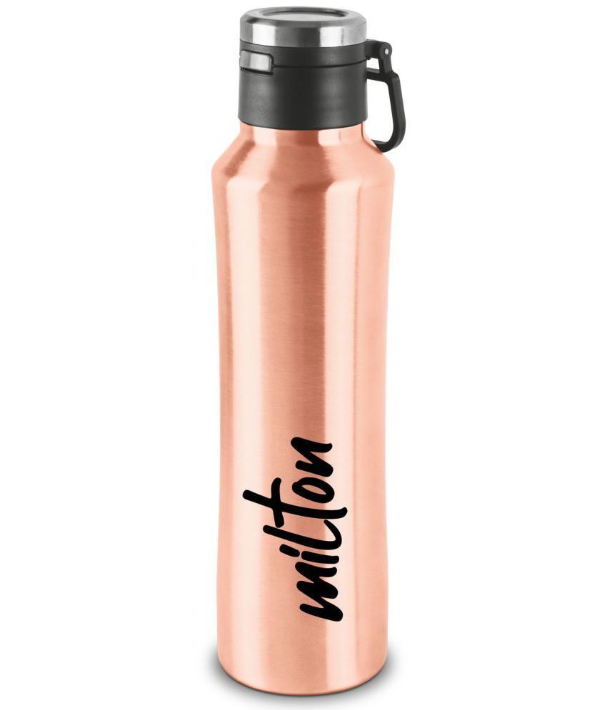     			Milton Gulp 900 Thermosteel 24 Hours Hot or Cold Water Bottle, 770 ml, 1 Piece, Rose Gold