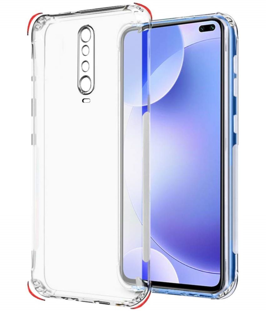     			Case Vault Covers - Transparent Silicon Silicon Soft cases Compatible For Xiaomi Poco X2 ( Pack of 1 )