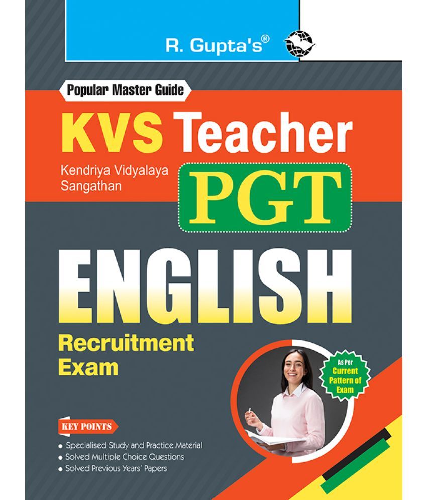     			KVS: English Teacher (PGT) Recruitment Exam Guide