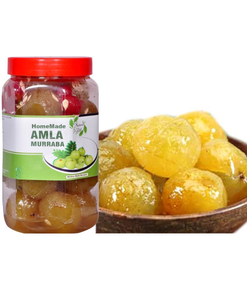     			Natural Diet HomeMade Amla Murabba Gooseberry Premium Murabba Jar ||Ghar Ka Murabba ||Mouth-Watering Mother Made Pickle 1 kg