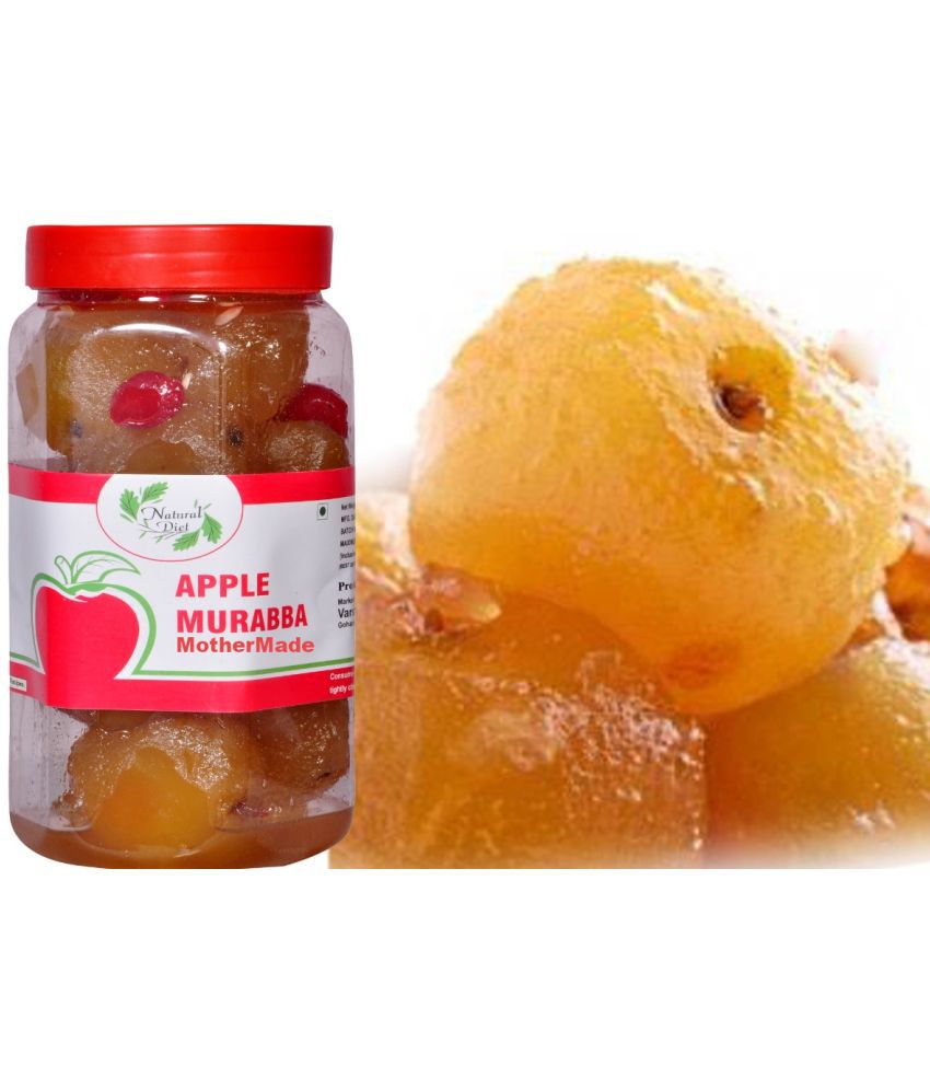     			Natural Diet Mother Made Sweet Kashmari Apple Murabba Premium Murabba Jar ||Ghar Ka Murabba ||Mouth-Watering Pickle 1 kg