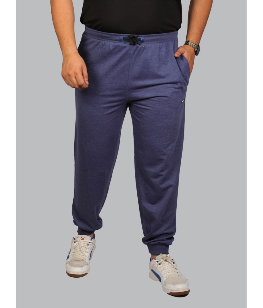     			Xmex - Indigo Cotton Blend Men's Joggers ( Pack of 1 )