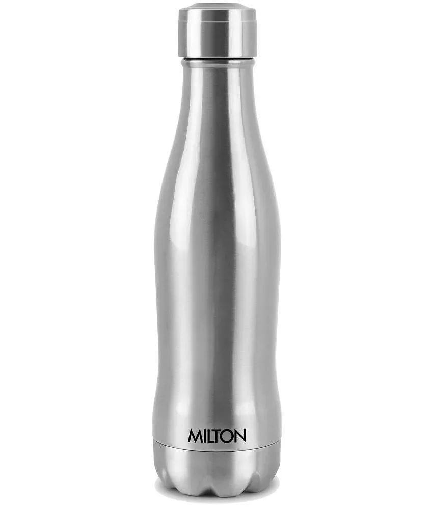 Buy Milton Flip Lid 1000 Thermosteel 24 Hours Hot and Cold Water Bottle  with Bag, 1 Litre, Silver Online at Best Price in India - Snapdeal