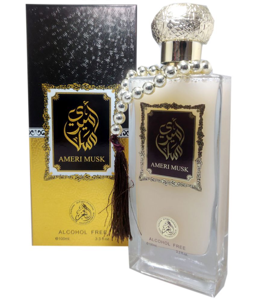     			Al Fakhr - AMERI MUSK Alcohol Free Perfume 100ml Eau De Parfum (EDP) For Unisex 100 ( Pack of 1 )
