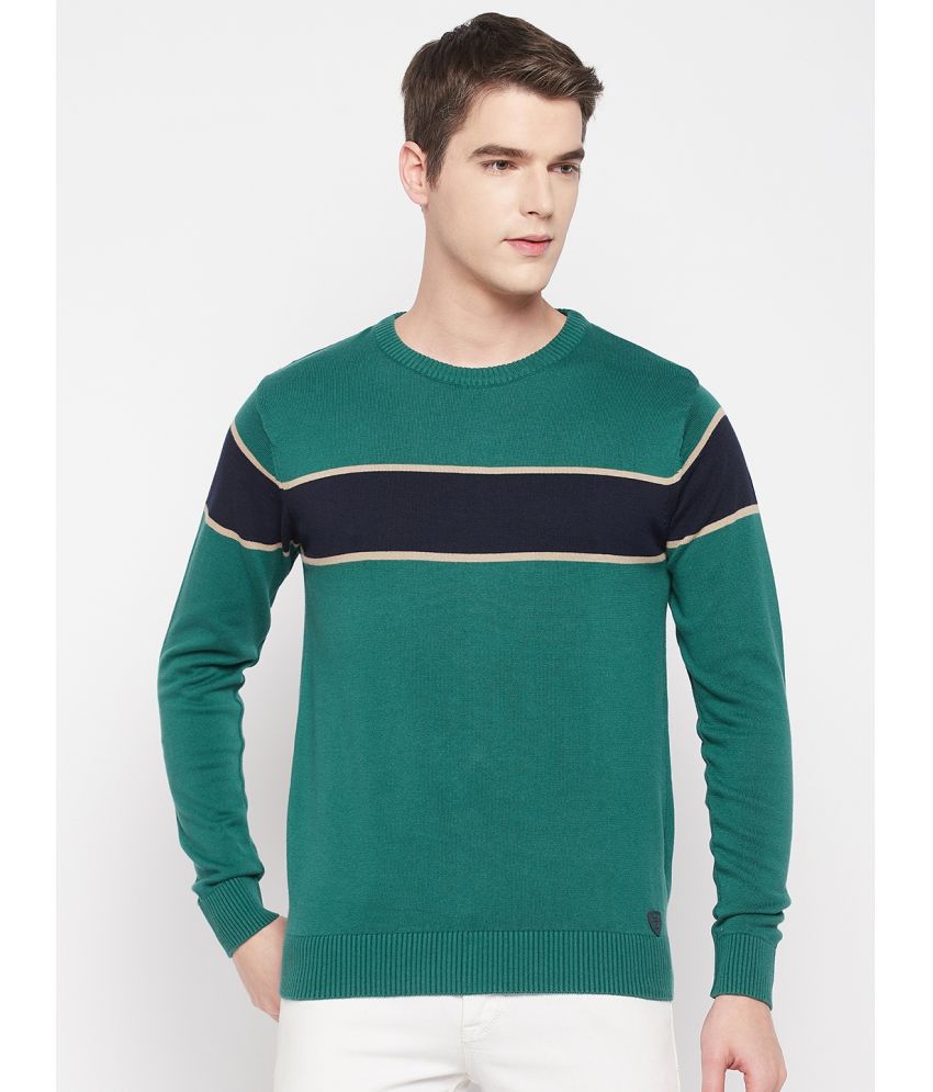     			Duke - Green Woollen Blend Men's Slim Fit Pullover Sweater ( Pack of 1 )