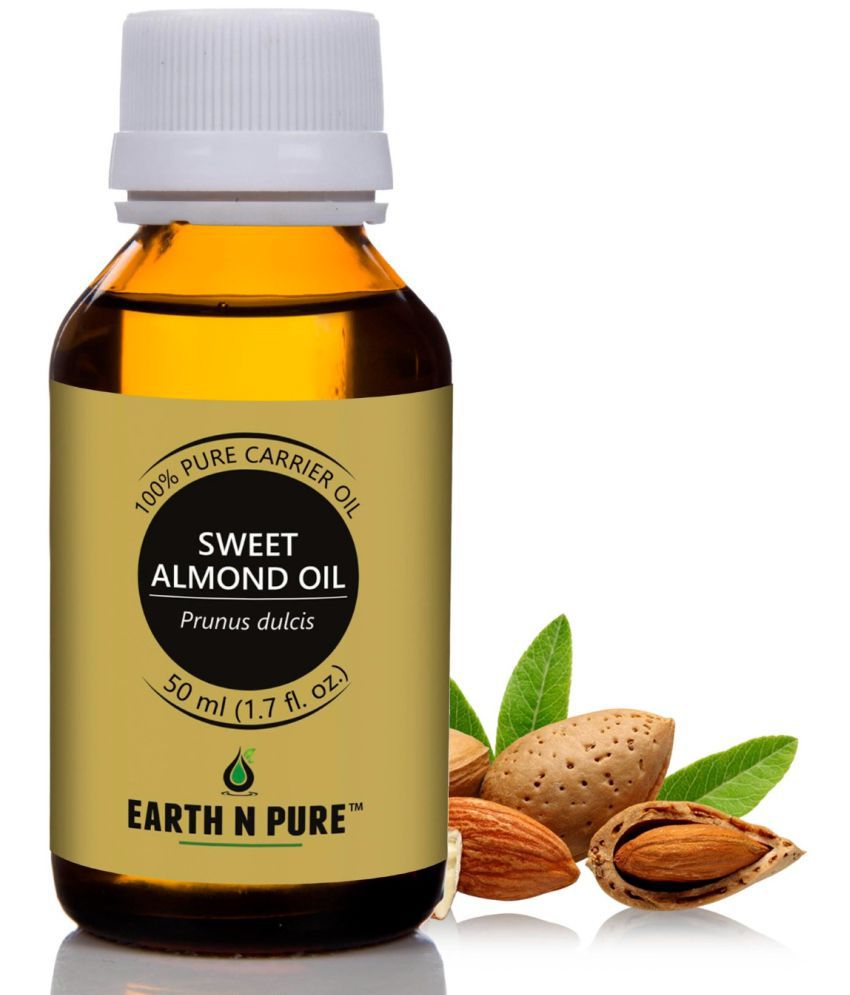     			Earth N Pure - Sweet almond Essential Oil 50 mL ( Pack of 1 )