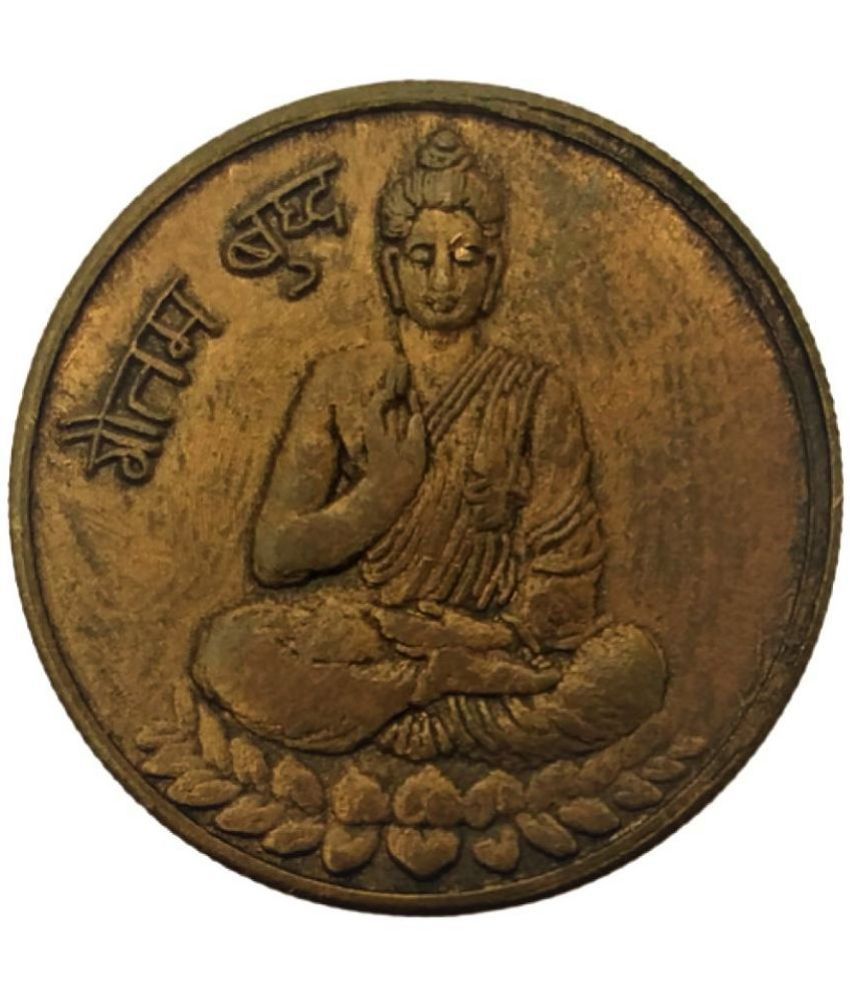     			East India Company - OLD GAUTAM BUDDHA COIN 1818 LUCKY COIN 1 Numismatic Coins