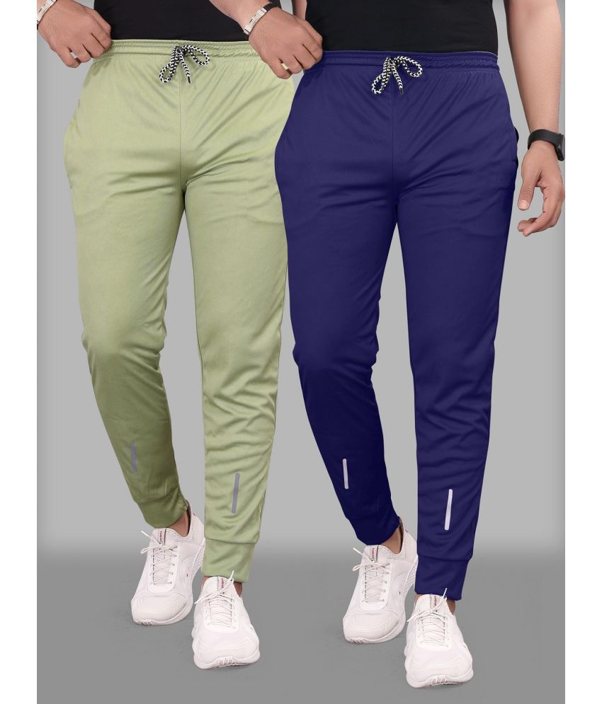     			Gazal Fashions - Multicolor Polyester Men's Trackpants ( Pack of 2 )