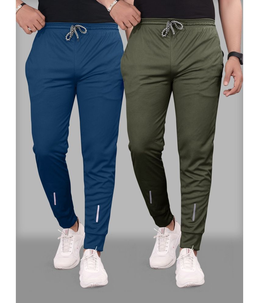     			Gazal Fashions - Multicolor Polyester Men's Trackpants ( Pack of 2 )