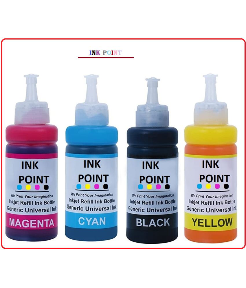     			INK POINT Multicolor Four bottles Refill Kit for 703 Refill ink for H_P Cartridge 805 803 680 678 682 818 802 901 88 89 704 21