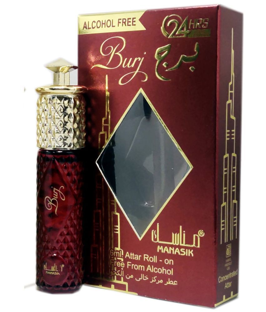     			MANASIK BURJ  Concentrated   Attar Roll On 6ml .