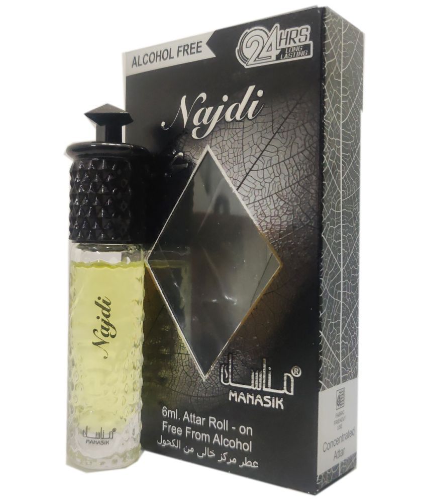     			MANASIK NAJDI  Concentrated   Attar Roll On 6ml .